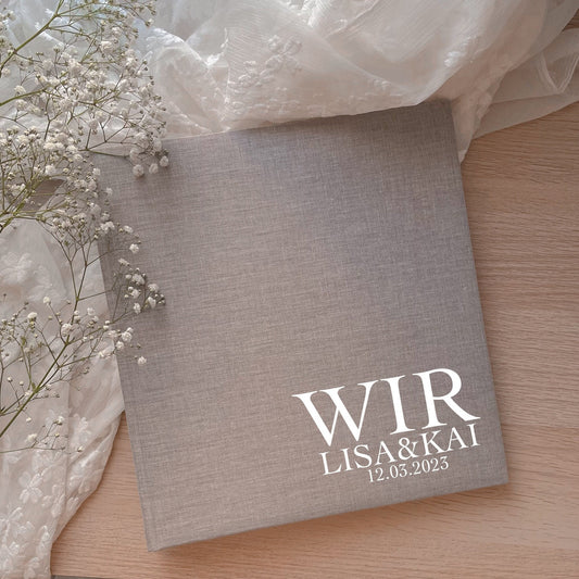 Fotoalbum personalisiert | Hochzeit | Hochzeitsalbum | Hochzeitsgeschenk | Hochzeitserinnerungen